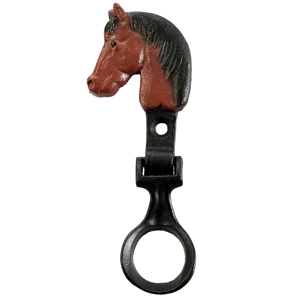 Horse Head Bottle Opener Cast Iron Beer Soda Bottles Vintage Wall Mounted Retro
